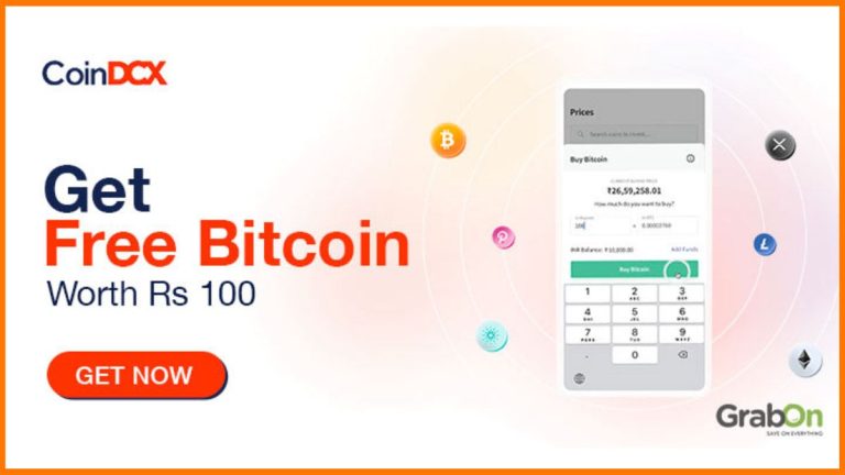 [Free Rs.100 Bitcoin – Proof] CoinDCX Go App Trick